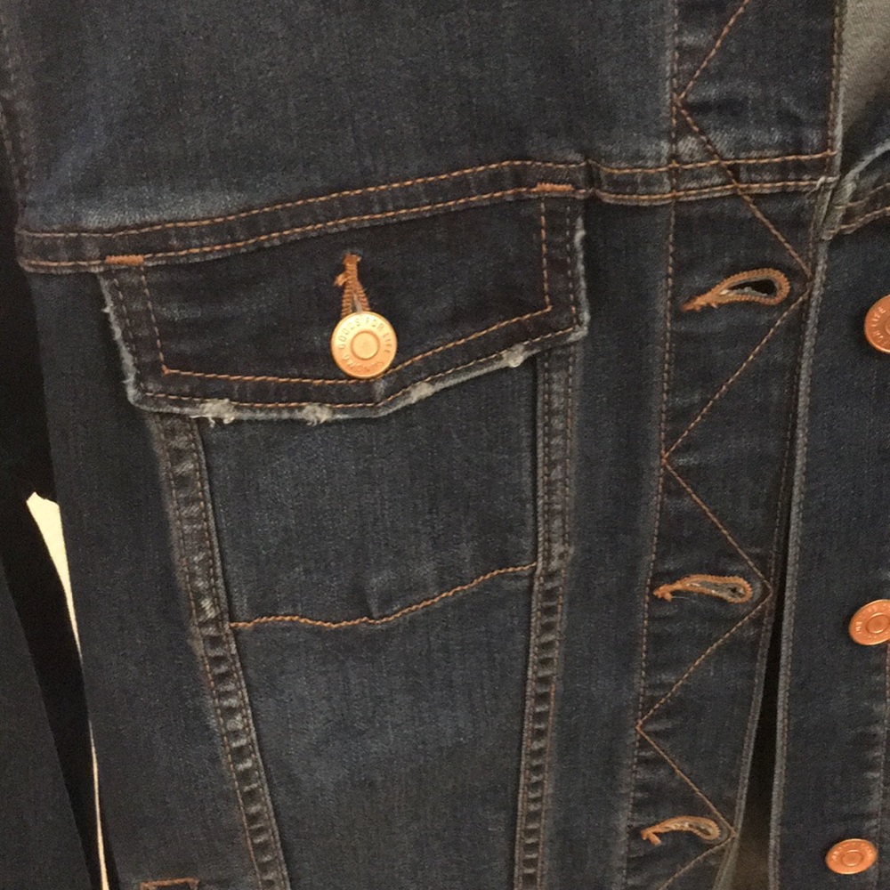 Sonoma Distressed Jean Jacket M - Picture 3 of 13
